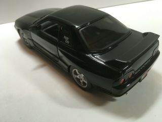 HTF Jada Initial D Night Kids Black Nissan GT - R R32 Diecast Car 1:24 Scale 2