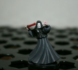 Emperor Palpatine Sith Lord 59 (59/60) Star Wars Miniature.  Very Rare No Card