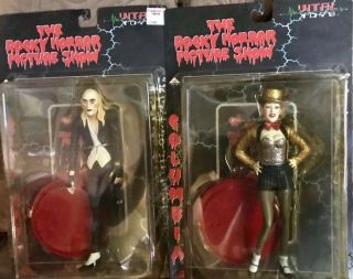 The Rocky Horror Picture Show Collectible Columbia And Riff Raff Figures