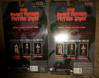 The Rocky Horror Picture Show Collectible Columbia AND Riff Raff Figures 2