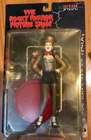 The Rocky Horror Picture Show Collectible Columbia AND Riff Raff Figures 3