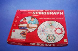 Vintage Spirograph 401 Set,  1967,  Complete,  Pens Are Dried Out