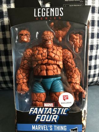 Marvel Legends Fantastic Four The Thing.  Rare Walgreens Exclusive