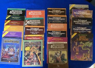 Huge Vintage Dungeon And Dragons Ad&d Deities W/cthulhu 144pp Some Exc