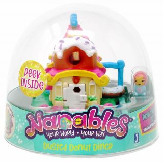 Nanables Your World,  Your Way - Dusted Donut Diner - Collectible Mini