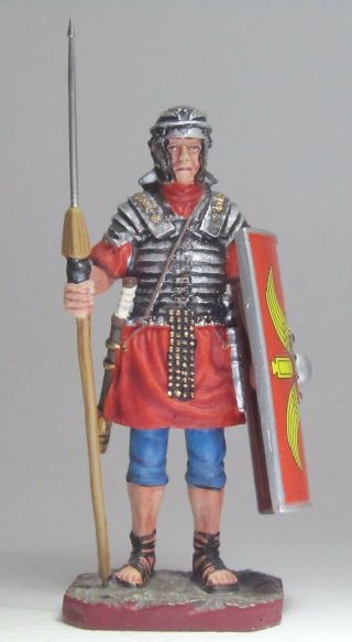 King & Country Roman Empire Ro23 - Re Legionnaire Standing With Spear Mib