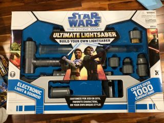 Star Wars Ultimate Lightsaber Kit Clone Wars