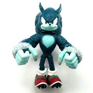 Sonic The Hedgehog Werehog Unleashed Action Figure Poseable Jazwares Sega 6 "