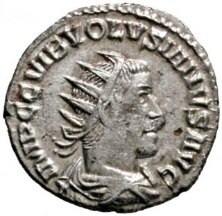 Carpediem Volusian Ar Antoninianus Antioch Pax Ki 3271