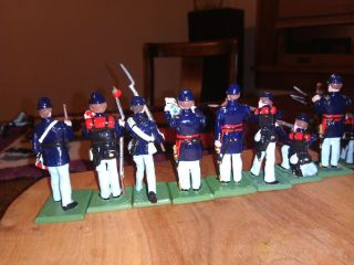 Ron Wall Civil War Union soldiers miniature toy 2