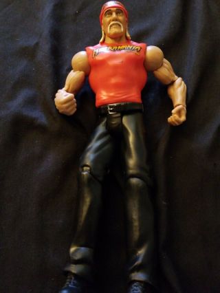 Wwe Hulk Hogan Wrestling Figure Mattel Flashback Basic Hollywood Nwo Hulkamania
