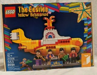Lego 21306 The Beatles Yellow Submarine Ideas John Lennon Ringo Starr Paul