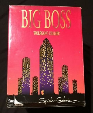Big Boss Game (franckh - Kosmos/1994).  Extremely Rare/near