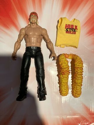 Wwe Mattel Elite 34 Hollywood Hulk Hogan Wrestling Figure 70 69 71 Wwf Wcw Aew 1