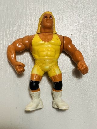 Vintage Wwf Hasbro Series 3 Mr Perfect Loose Figure Wwe Yellow