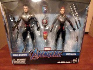 Marvel Legends Avengers Hawkeye And Black Widow Figure 2 Pack Hasbro 2018