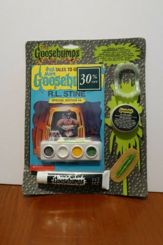 Rare Vintage 1996 4 Still More Tales To Give You - Goosebumps Scare Pack Book