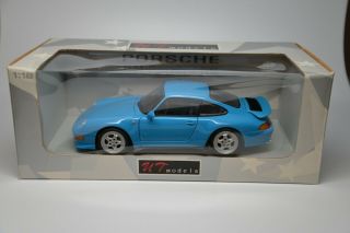 1/18 Ut Models Porsche 911 (993) Carrera Rs Riviera Blue