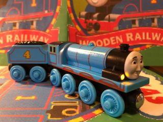 Thomas & Friends Wooden Railway Train Talking Gordon & Tender With Light
