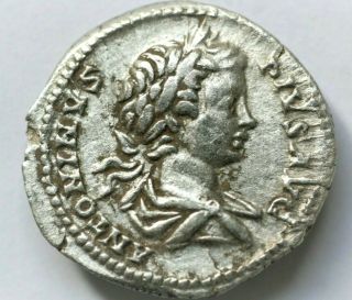 Roman Coins Imperial Coinage Caracalla,  197 - 217.  Denarius 2.  65gr;20mm.  Antoninvs