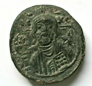 Byzantine Coins Michael Vii Ducas,  1071 - 1079.  Follis.  Ae 7,  63gr;27mm.  Between