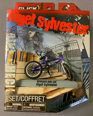 Flick Trix Nigel Sylvester Bike Check Mirraco Bike Co.  Finger Bikes