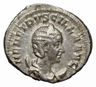 Herennia Etruscilla.  Augusta,  Ad 249 - 251.  Ar Antoninianus