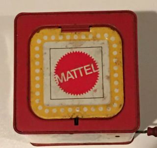 Vintage 1976 Mattel Inc.  Jack In The Music Box Usa