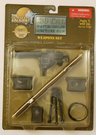 1:6 21st Century Toys Ultimate Soldier Wwii.  30 Cal Water Cooled Machine Gun