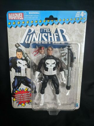 Marvel Legends Vintage Series The Punisher 6 " Action Figure Retro Mib