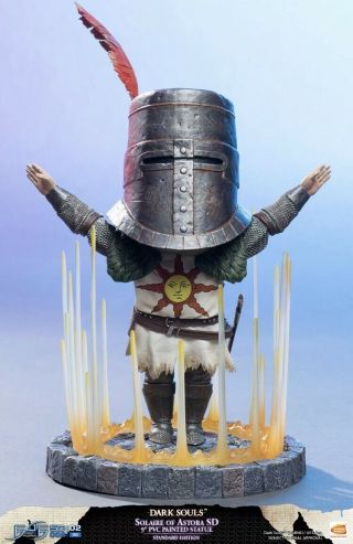 Dark Souls Solaire Of Astora First 4 Figures Figure Toy Statue Authentic Box