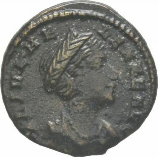 Ancient Rome Ad 337 - 340 Helena - First Christian Empress Follis Pax