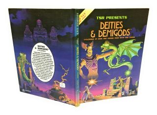 Deities & Demigods 144 Pages Cthulhu Melnibonean Tsr 1980 Dungeons Dragons Ad&d