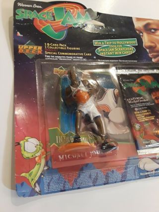 Warner Bros Upper Deck Michael Jordan Space Jam Action Figure MOC 2