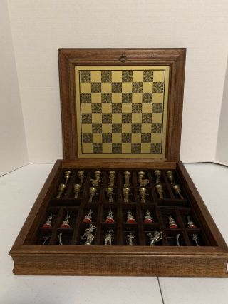 Italfama Napoleon Bonaparte Chess Set Made In Italy
