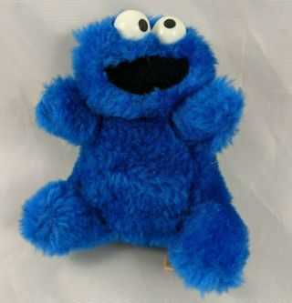 Applause Muppets Cookie Monster Plush 4.  5 " Wallace Berrie 1986 Stuffed Animal
