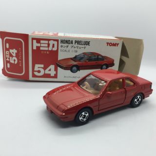Tomy Tomica Honda Prelude 54 (made In Japan) Diecast Pocket Cars