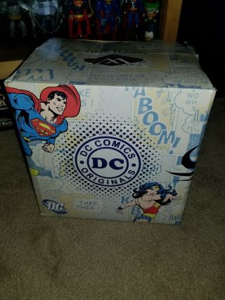 Dc Comics Superman Cookie Jar Batman Westland Giftware W/box