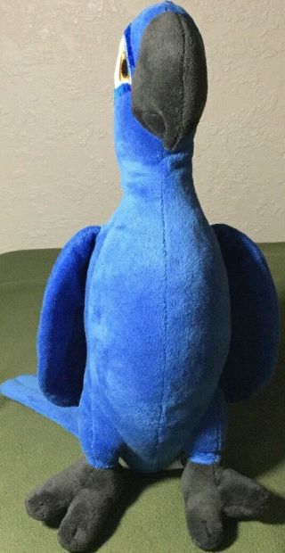 2014 Kohls Cares Rio 2 Blue Macaw Bird Parrot Approx 13 " Blue Plush S5