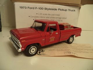 First Gear Ford F 100 Style Side Pickup 1973 Kent Feeds 1/25th Scale