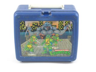 Tmnt Vintage Lunchbox Teenage Mutant Ninja Turtles 1990