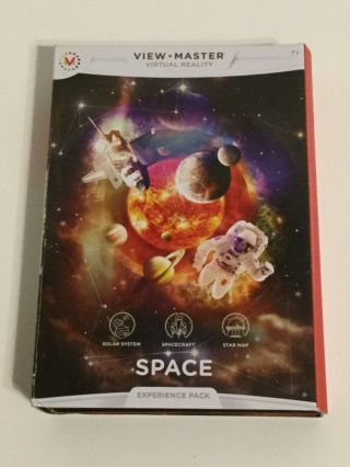 View Master Virtual Reality " Space " Experience Pack For Viewmaster Dll70