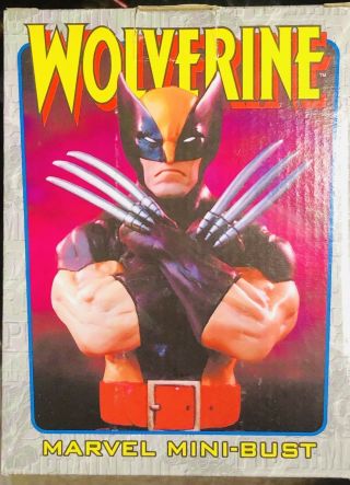 Marvel X - Men Wolverine Bowen Mini Bust Statue,  Very Rare