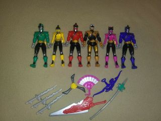 Power Rangers Samurai Action Figure Set