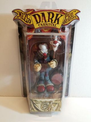 2003 Mezco - Dark Carnival - Cadaver The Clown - Rare Factory Nip