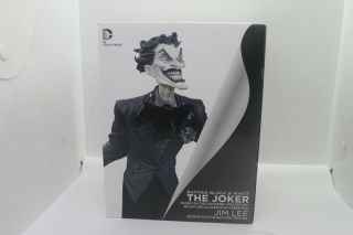 Dc Collectibles Batman: Black And White: The Joker By Jim Lee 2nd Edition Statue