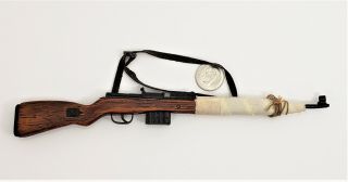 Did Wwii German Leon Basin Wood & Metal Rifle 1/6 Toys 3r Bbi Soldier Alert