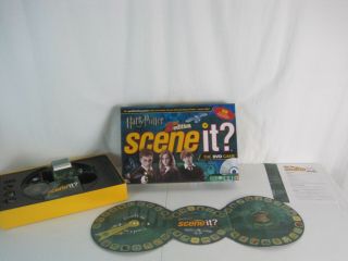 Harry Potter Scene It? Second Edition Dvd Based Board Game (oabl45 - 844)