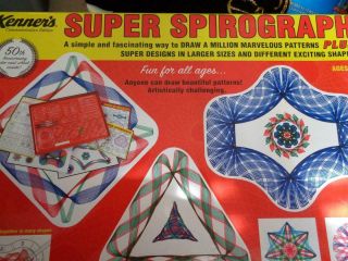 Kenner Spirograph 50th Anniversary Edition Drawing Art