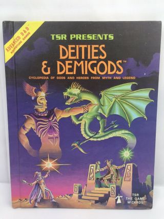 Deities & Demigods - 144 Pages Cthulhu And Melnibonean - Tsr Ad&d 1st Ed